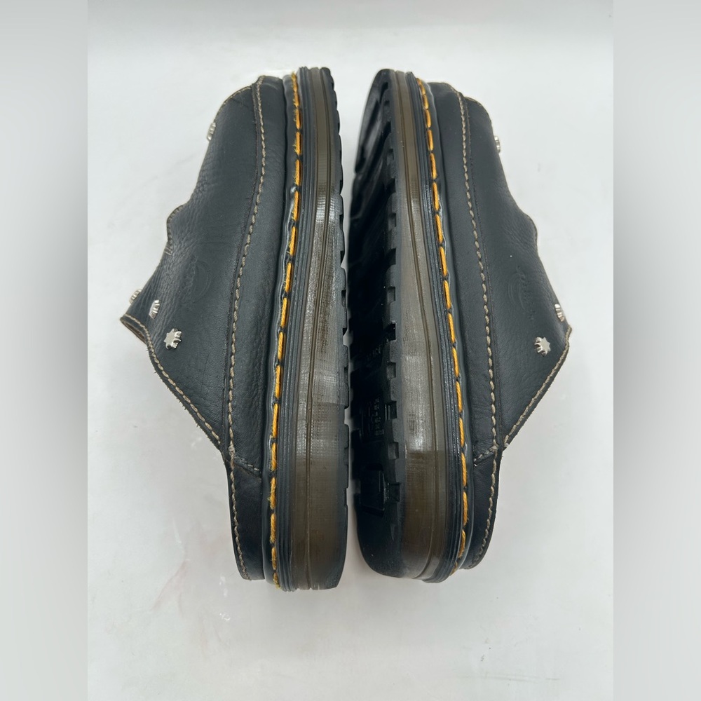 RARE vintage Dr Marten Star Cut Out Studded Slides Made In England Dunnet Sandal - Picture 10 of 17